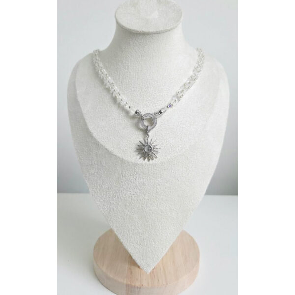 Collier Modulable “Éclat Cristal” en Perles Miyuki