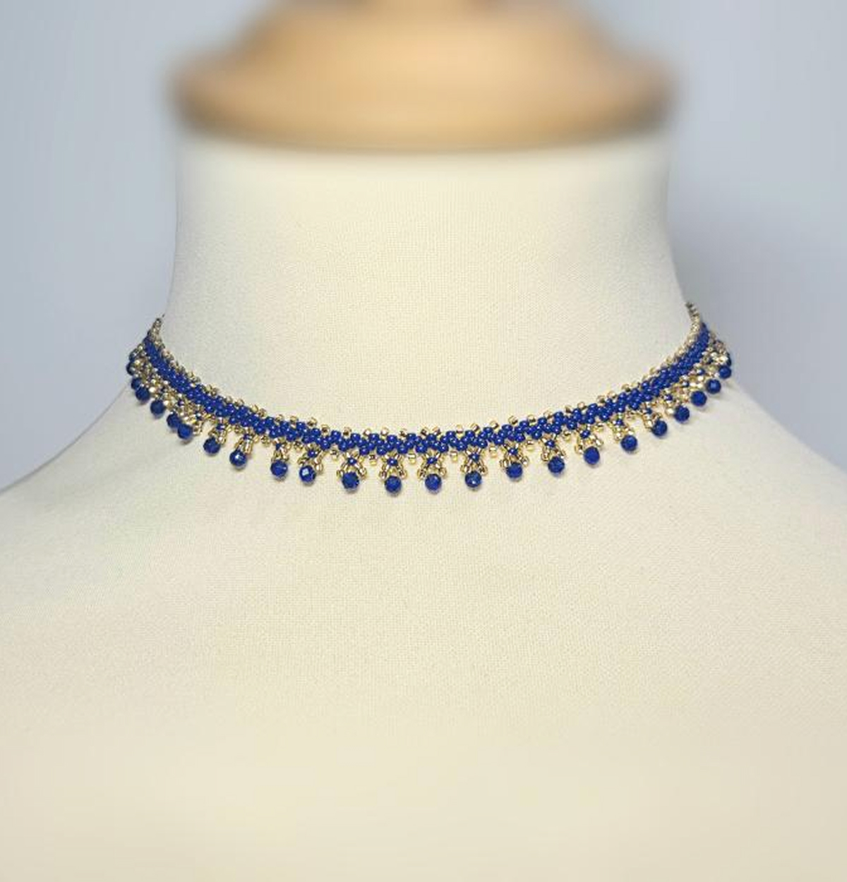 collier delicat en perles miyuki fait main