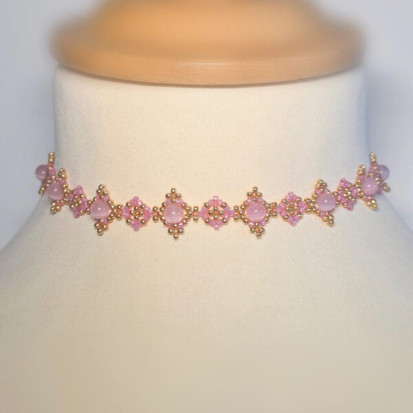 collier ras-du-cou fait main Miyuki