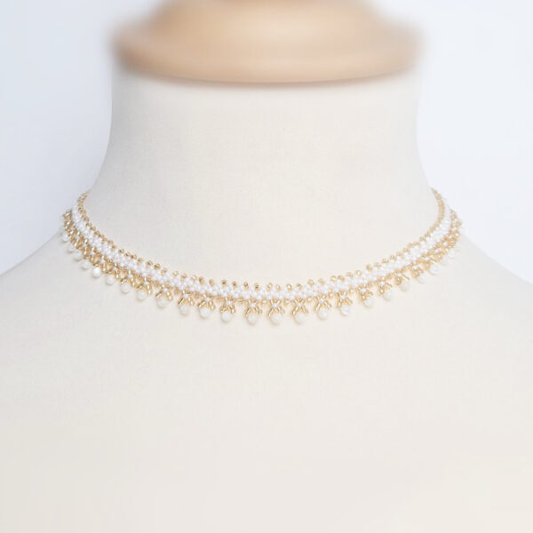 Collier Prettiest of All perles nacrées fait main
