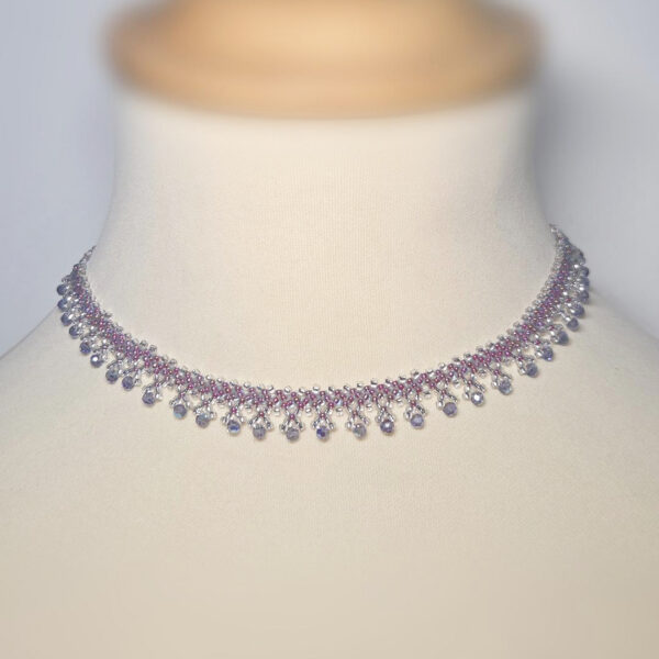 collier Prettiest of All rose violet